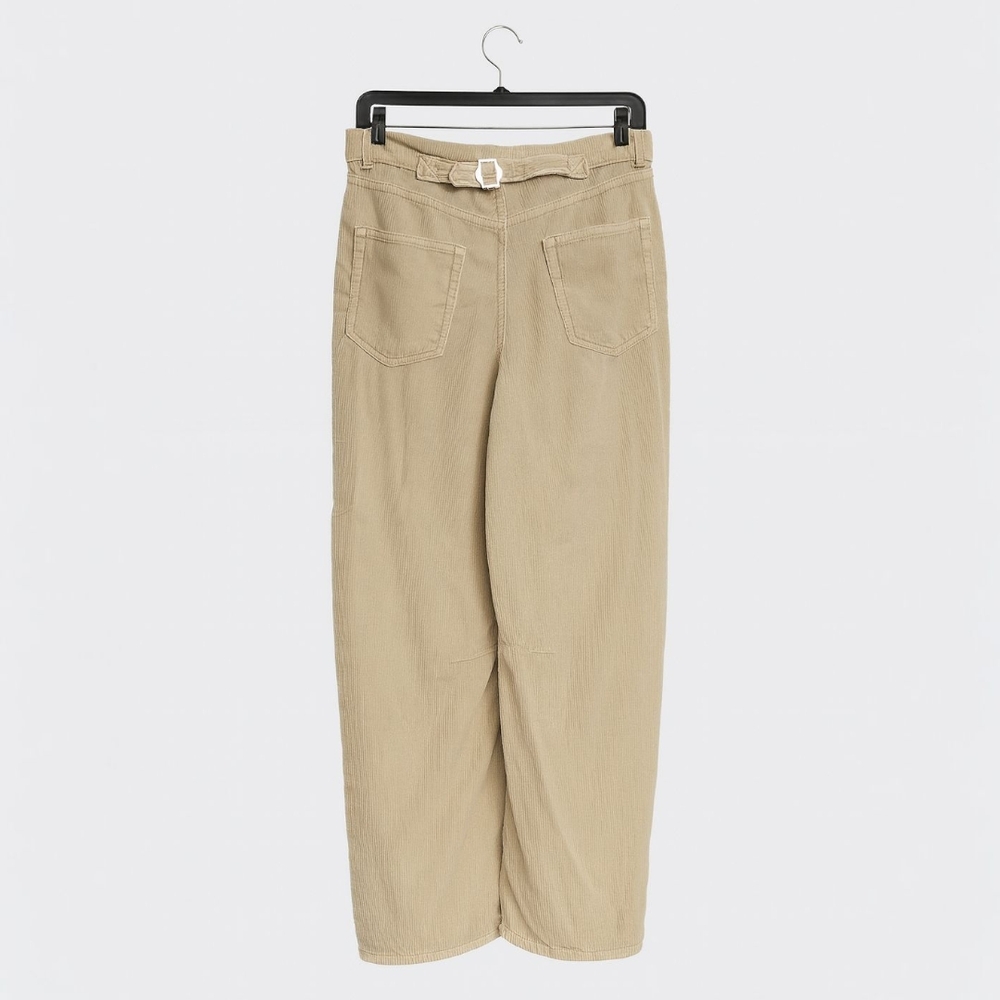 BDG Cream Logan Cinch Back Corduroy Jeans Sz 26 - Picture 4 of 7
